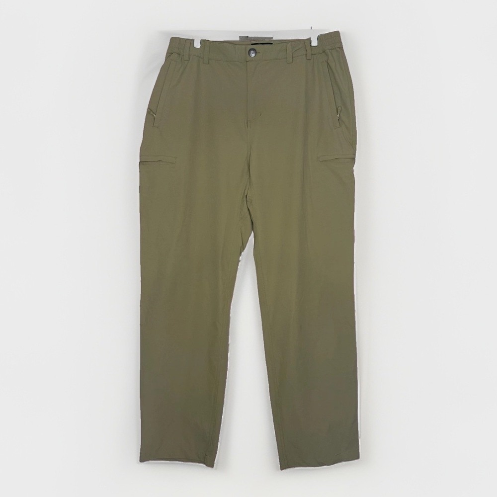 MIER Women Hiking Pant 14 Tan Ripstop Stretch Cargo Outdoor Trail 35x31 Tactical